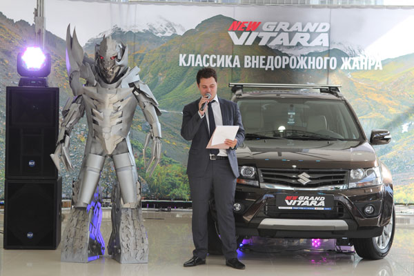 Презентация обновленного внедорожника Suzuki Grand Vitara