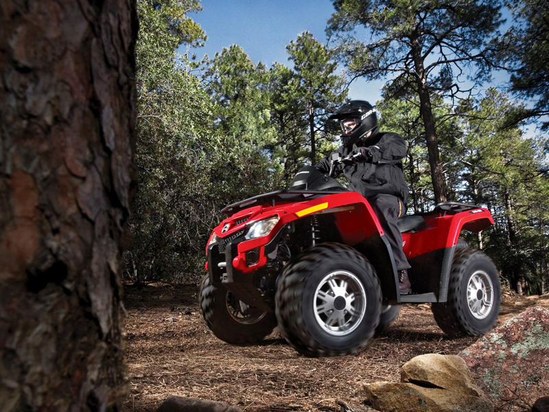 Фото CanAm Outlander 500 — 4 фото квадроцикла Кан Ам Аудлендер 500 2024