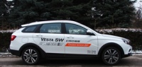 Тест-драйв Lada Vesta SW Cross: "по вагонам"!